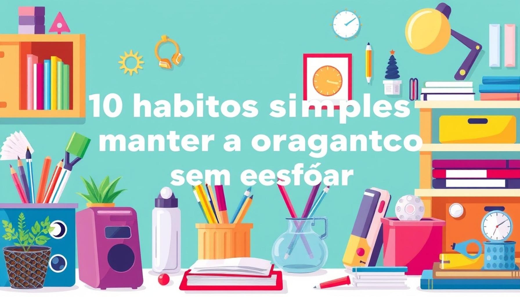 10 Simple Habits to Effortlessly Stay Organized Every Day